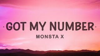 Monsta X  Got My Number Lyrics [upl. by Crespo]