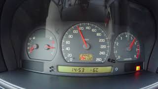 Volvo V70 24T acceleration 0200kmh [upl. by Abrahamsen]