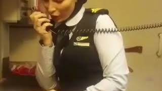 Purser Flight attendant is announcing in TehranMashhad Flight quotCaspianquot [upl. by Sil]