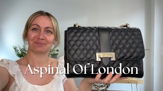 Aspinal Of London Quilted Lottie Review [upl. by Huebner38]