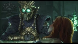 Dragon Age The Veilguard  Emmrich lich final romance scene  night  two choices rus sub [upl. by Nagorb]