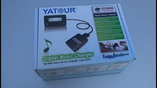 Флешка AUX на бмв е39 YATOUR Music usb and aux in the BMW E39 YATOUR [upl. by Endo]