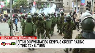 Fitch downgrades Kenyas credit rating citing tax Uturn [upl. by Bazluke]