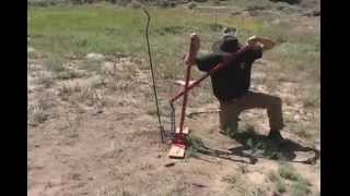 The BullpullGrounding Rod Removal How To pull Ground Rods [upl. by Nivlen75]