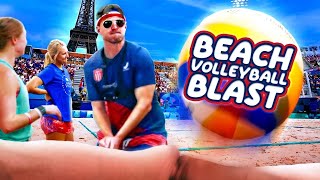 Pro Volleyball Player Blasts Balls in my Face [upl. by Hotze]