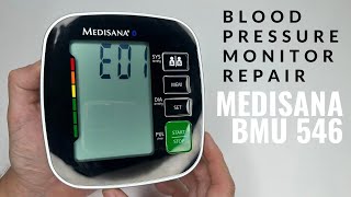 Error Code 1 Medisana BU 546 Blood Pressure Monitor Repair [upl. by Riem]