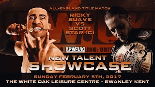 TITLE MATCH Ricky Suave vs Scott Star c [upl. by Ziana]