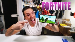 FAN SCHICKT MIR FORTNITE FÜR DAS IPHONE X  Marco Verzällt 081 [upl. by Fariss]