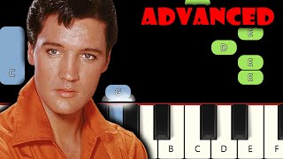 Wise Men Say Cant Help Falling In Love  Elvis Presley  Piano Tutorial  Advanced [upl. by Gawain]