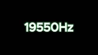 19550Hz  1955KHz Tone Test Speaker amp Headphone Frequency Response Test [upl. by Louisette]