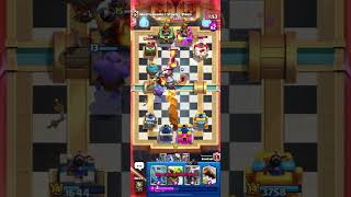 Log bait 2v2 shorts clashroyale [upl. by Nohtanhoj]