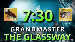 Solo Grandmaster Nightfall The Glassway Titan Destiny 2 Season of Plunder [upl. by Ahsemrak]