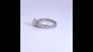 Ring Weißgold 585 Lab Grown Diamant 15ct F VSI IGI Zertifikat [upl. by Ardnayek]