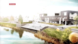 Scheldepromenade en oplossing voor wateroverlast [upl. by Monson]