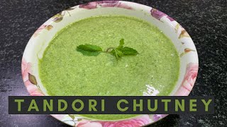 Green Chutney Recipe  Tandori Chutney  Mint Chutney  Pudina Chutney  Dahi Wali Chutney [upl. by Bathsheb]