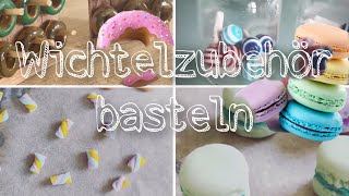 WICHTELTÜRE DIY  Süßigkeiten Miniatur basteln  Polymer Clay  Wichteltüre basteln  Mini Candy [upl. by Gaven667]