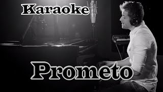 🎤 Pablo Alborán  Prometo Karaoke [upl. by Hgielac]