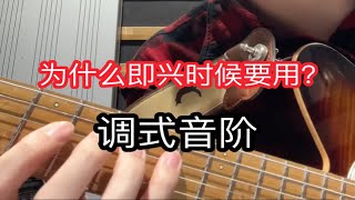 为什么即兴的时候要用调式音阶？调式音阶是什么？ [upl. by Ansel]