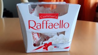 Ferrero Raffaello Almond Coconut Candy Unboxing Italian Confectionery Sweets [upl. by Eudo560]