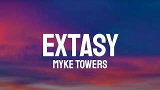 Myke Towers  Extasy LetraLyrics [upl. by Angle614]