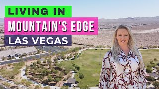 Mountains Edge Neighborhood Tour Southwest Las Vegas Master planned Community [upl. by Ailahk]