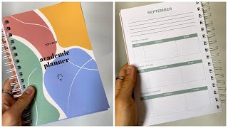 how to set up the PERFECT academic planner before term starts [upl. by Asfah389]