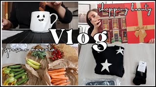 VLOG  Spesa Esselunga e fruttivendolo  Shopping beauty e primo calendario dellavvento 🎁 [upl. by Ripleigh]