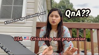 My Interview Questions for USA citizenship  All the process of Citizenship from the start to End [upl. by Thurnau]