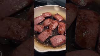 Keeping it simple with kielbasa kanikaskitchen partysci kielbasa yummy tasty delicious [upl. by Anilorak]