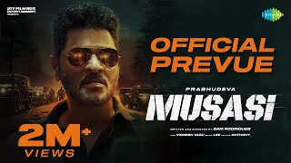 Musasi  Official Prevue  Prabhudeva  Sam Rodrigues  VTV Ganesh [upl. by Onitrof]