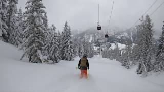 GoPro Followcam Powder Skiing in Gastein with Sandra Lahnsteiner [upl. by Terryl]