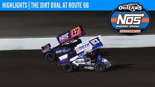 World of Outlaws NOS Energy Drink Sprint Cars  Route 66 Raceway  October 19 2024  HIGHLIGHTS [upl. by Marteena693]