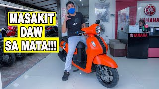 2024 Yamaha Fazzio 125 Baja Orange  Full Spec Review [upl. by Gittle289]