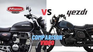 Honda Highness CB350 Anniversary Edition vs Yezdi Roadster  Which Bike Should You Buy🔥🔥 [upl. by Silvana]