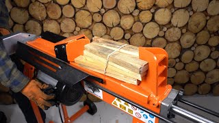 How to Make Kindling FAST with Your Log Splitter [upl. by Eibot]