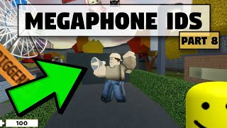 ROBLOX Arsenal Megaphone IDsCodes 2020 [upl. by Samoht]