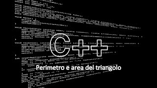 C Calcolo perimetro e area del triangolo PARTE 3 [upl. by Seabury]