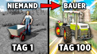 Ich überlebe 100 Tage LandwirtschaftsSimulator auf Niemandsland Film [upl. by Emmalynne]