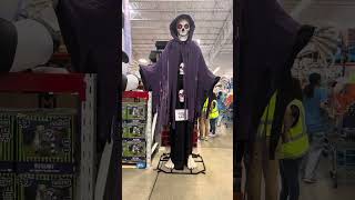 Home Depot  Halloween VERY scary and spooky skeleton animatronic with more than one face [upl. by Siraj]