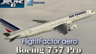 Flight Factor Boeing 757 Professional for Xplane 10 [upl. by Yuji340]