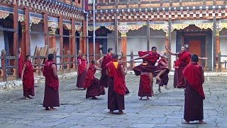 Bhutan  Bumthang Valley  Jakar [upl. by Eittod]