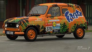 Gran Turismo 7  Special Project No67  Renault 4L Trophy Amixem amp CYRILmp4 Fanta 379 2017 [upl. by Renrew]