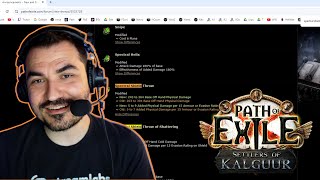 Kripp on Zizarans build reviews changed skill gems  Path of Exile Settlers of Kalguur 325 [upl. by Pisarik]