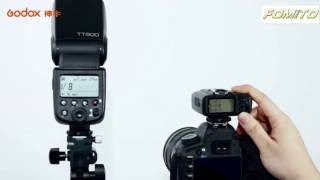 Fomito GODOX TT600 24G Operating Video [upl. by Crutcher]