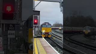 57311 arriving into Bristol temple meads with steam loco 70000 [upl. by Sacram28]