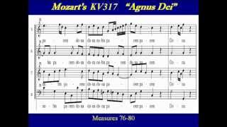 AltoMozart KV3176 Coronation Mass  Agnus Dei [upl. by Kussell]