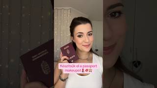 Passport makeup tutorial💋💄😘 ig fonagykitti🫶 [upl. by Noirod109]