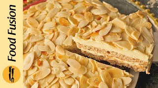 Swedish Almond Cake Recipe By Food Fusion [upl. by Nerdna]