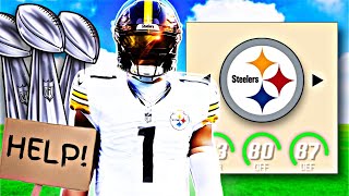 I Rebuild the Pittsburgh Steelers with JUSTIN FIELDS [upl. by Alekim]