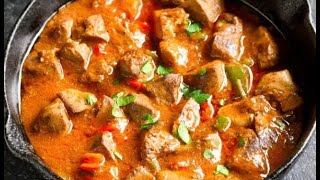 HIT Gulasz wieprzowy z szynki smaczny i szybki Rewelacja pork stew  MajkelGotuje [upl. by Danelle]